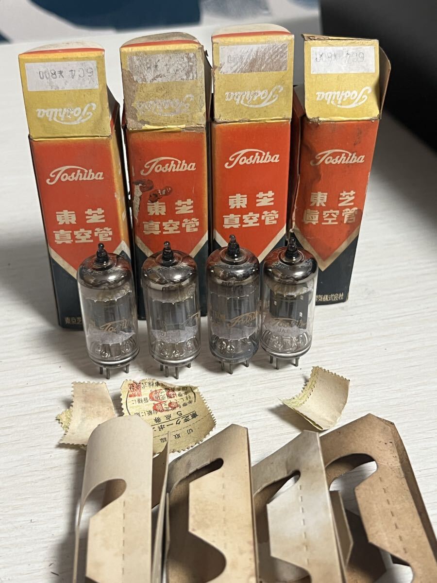 6C4 4本 未使用品 東芝 試験済 真空管拍卖