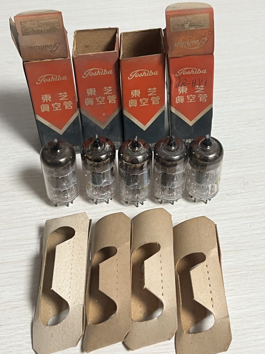 6R-DHV1 6RDHV1 5本 未使用品 東芝 試験済 真空管 ①拍卖