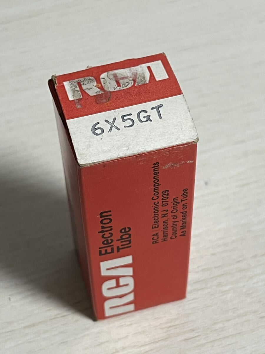 6X5GT 1本 RCA 試験済み 真空管 未使用に近いと推測拍卖