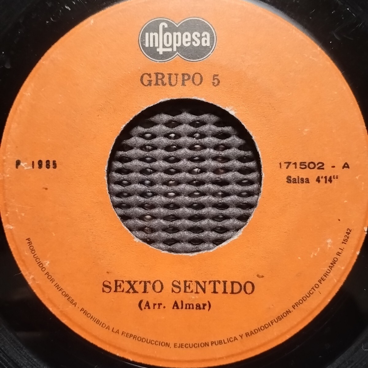 GRUPO 5 , SEXTO SENTIDO, SALSA PERUANA, サルサ拍卖