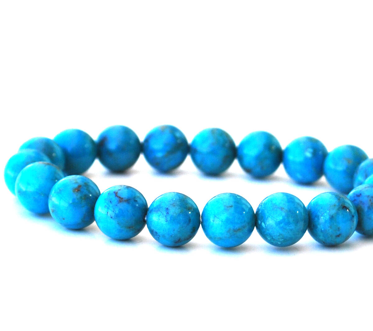 ☆天然石卸☆超激レア!!☆完全別格品!!☆超極上ターコイズ(トルコ石)☆ブレスレットSSA ※ファイナルクオリティー!!拍卖