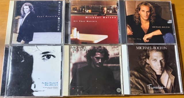 【即決】MICHAEL BOLTON★マイケル・ボルトン★CD★ベストアルバム含★6枚セット拍卖