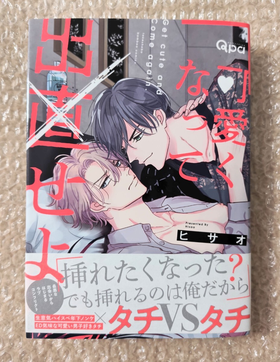 可愛くなって出直せよ ヒサオ 初版 BL 竹書房拍卖