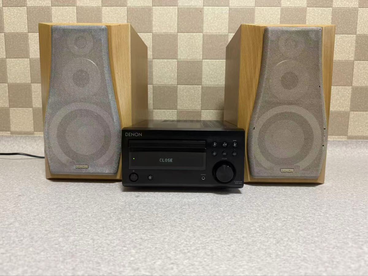 DENON デノン CDレシーバー RCD-M41 + USC-M50 スピーカーペア ※通電確認のみ拍卖