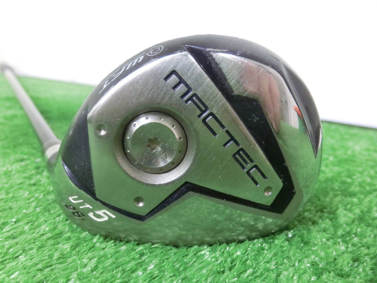 ♪MacGregor マグレガー MACTEC WFT 5U ユーティリティ 26°/純正 シャフト NV-201UN FLEX-SR J1148♪拍卖