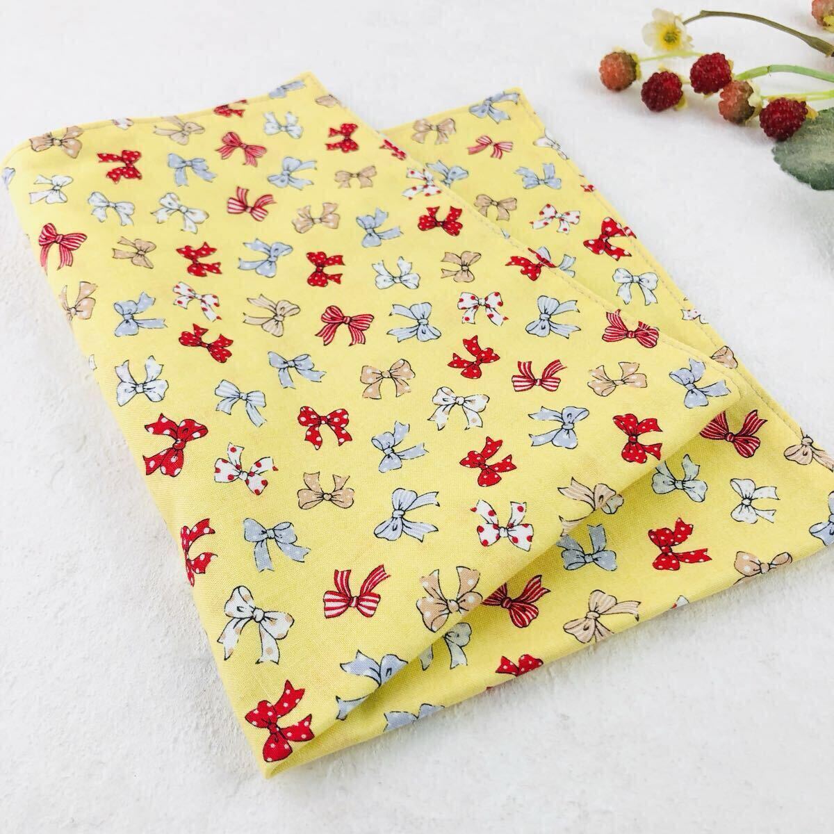 31×41cm 可愛いリボンのランチマット ランチョンマット ナフキン ハンドメイド リボン柄拍卖