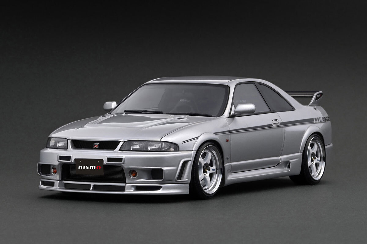 ★新品未開封 ignitionmodel 1/18 NISMO 400R (BCNR33) Silver IG3654★拍卖