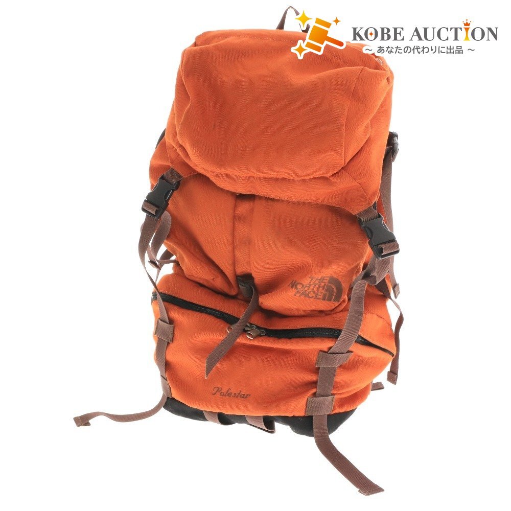 ■ ザノースフェイス リュック バックパック 鞄 アウトドア 大型 チャック メンズ レディース オレンジ系拍卖