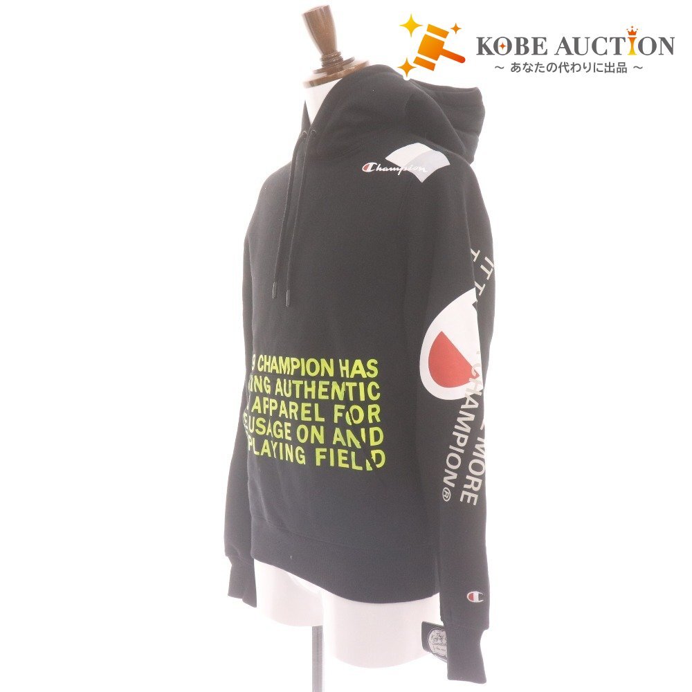 ■ チャンピオン フーディ スウェット トップス メンズ レディース S ブラック タグ付き 未使用拍卖