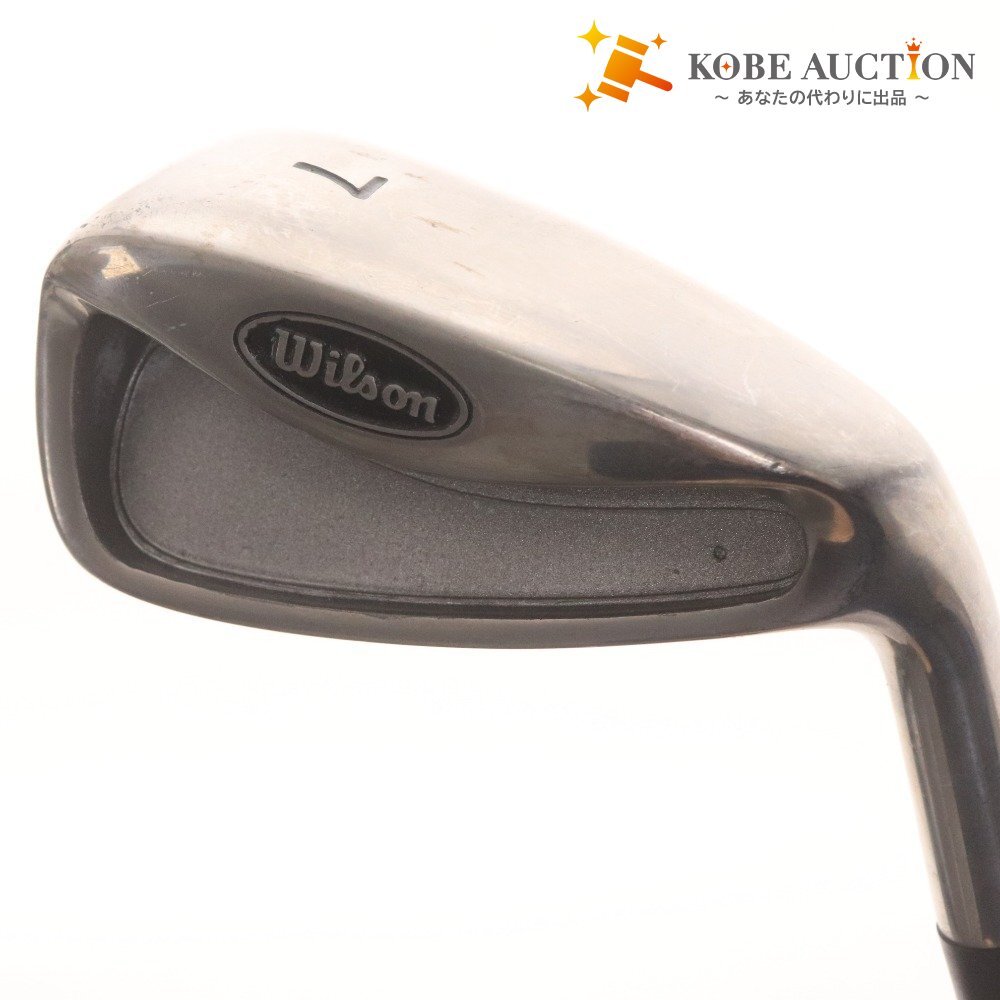 ■ ウィルソン ゴルフクラブ 練習用クラブ グリップ 7番 アイアン シャフト 右利き用 約450g拍卖