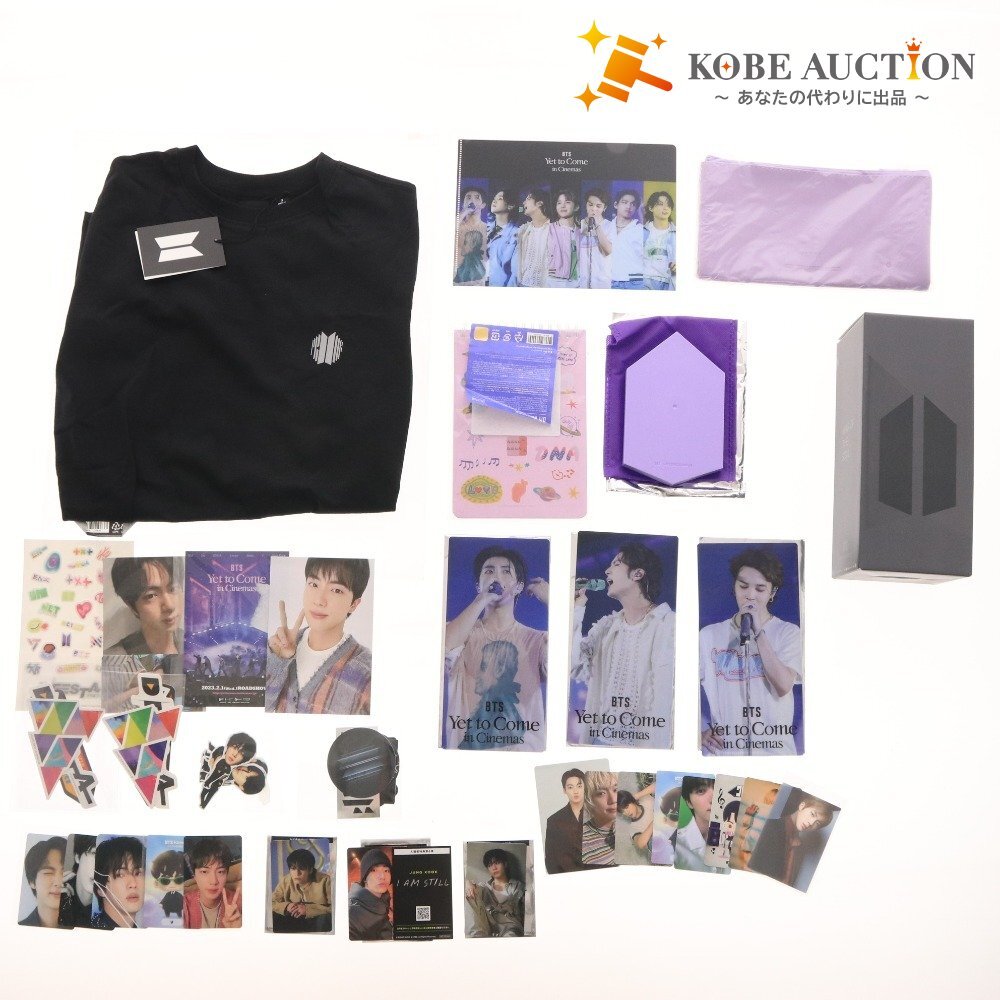 ■ BTS グッズ セット まとめ売り Tシャツ ペンライト クリアファイル カード ステッカー 等 未開封 未使用含む拍卖