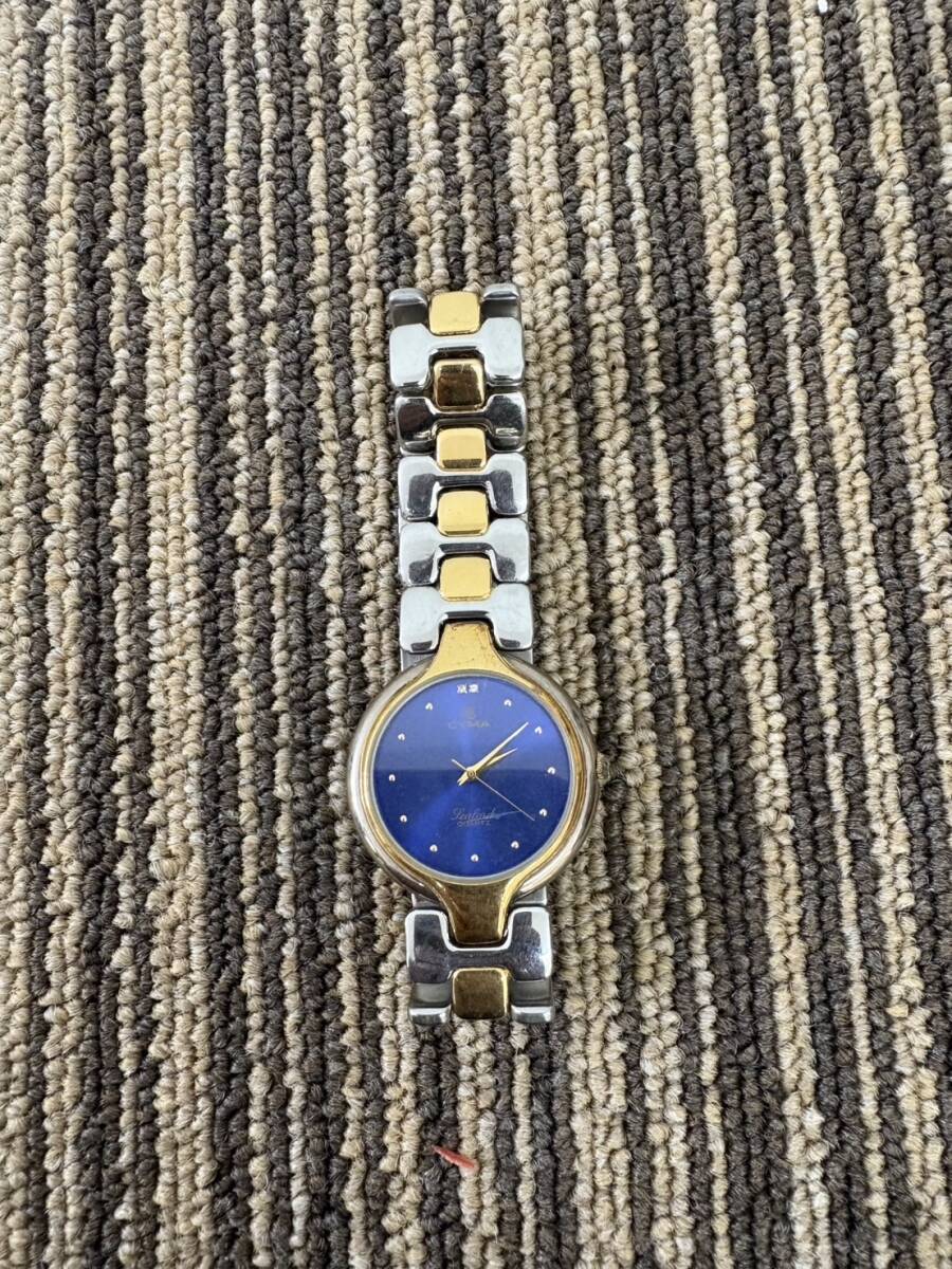 CYMA シーマ シーロード 腕時計 412 ゴールド×シルバーカラー SS レディース クォーツ 拍卖