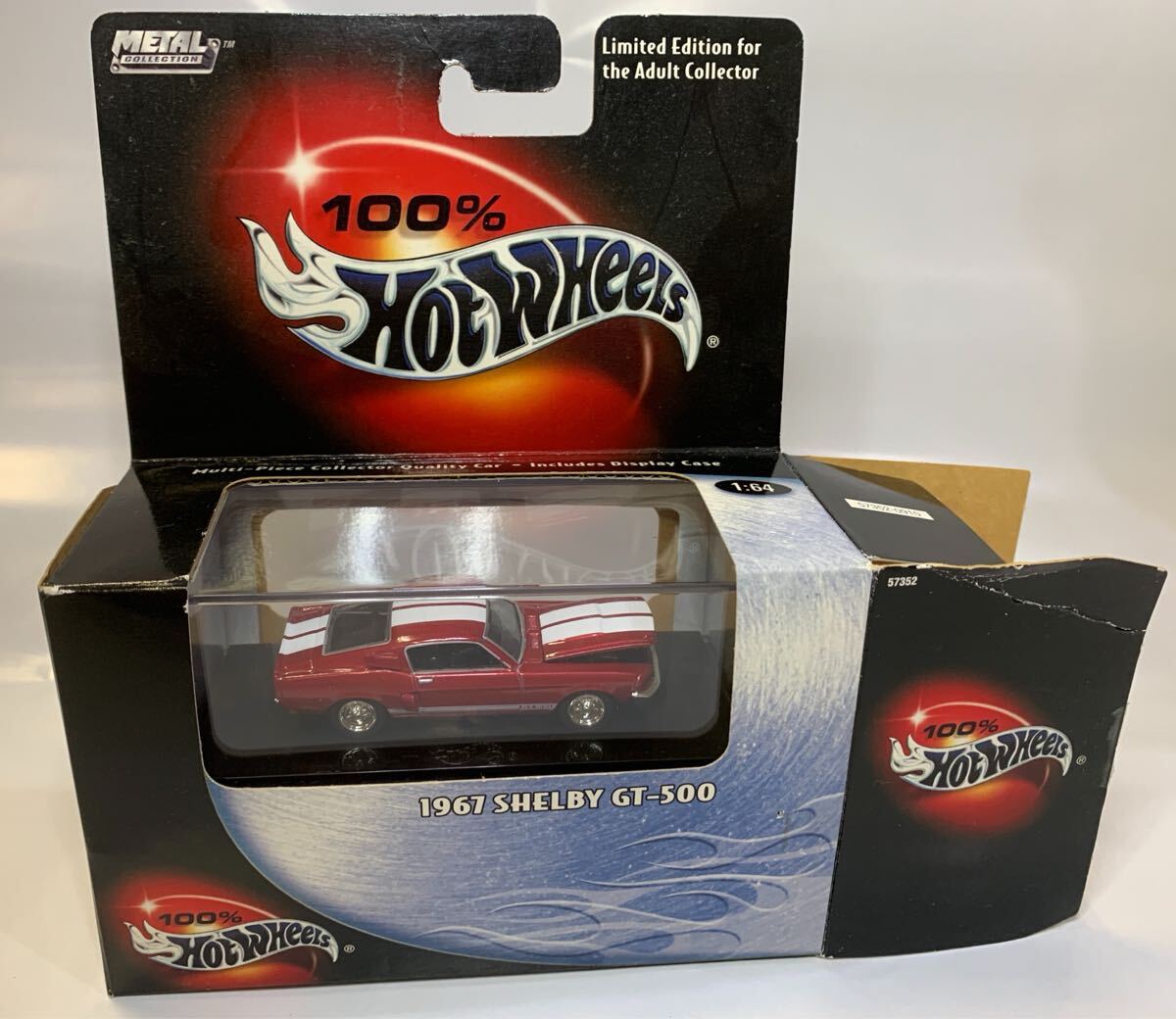 ホットウィール 1/64 100% HOT WHEELS COLLECTOR No 32 2003 *1967 SHELBY GT-500 1点拍卖