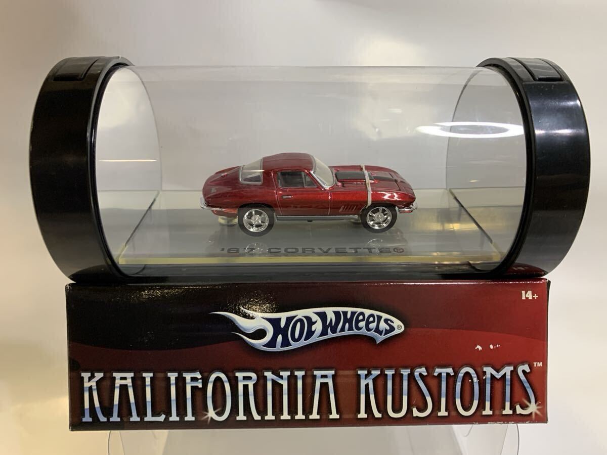 ホットウィール 1/64 HOTWHEELS KALIFORNIA KASTOMS *'67 CORVETTE 1点拍卖