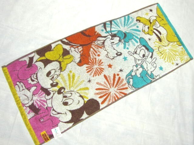 *送料無料*新品*Disney*フェイスタオル*ウェルカムドリームディズニーデザイン*抗菌防臭加工*拍卖