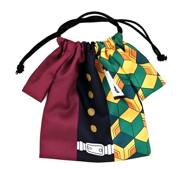 鬼滅の刃 羽織風巾着 富岡義勇拍卖