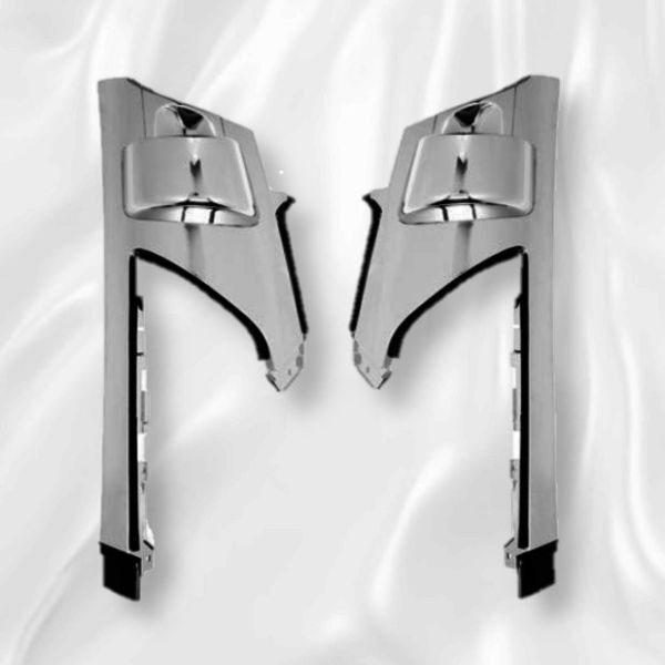 いすゞ 23エルフ 標準キャブ メッキコーナーパネル コーナーパネル 外装 パーツ トラック カスタム メッキパーツ ISUZU エルフ 新品拍卖