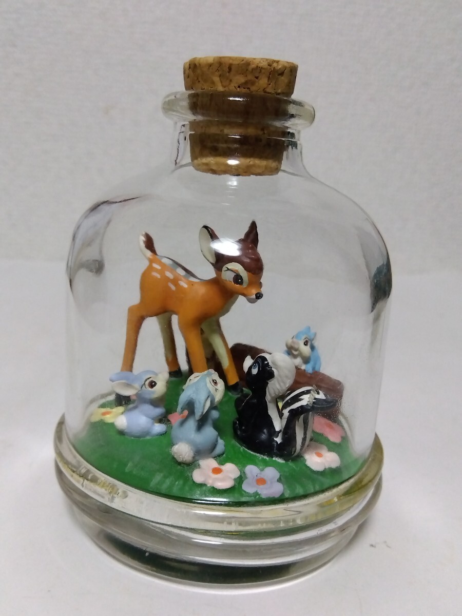 ☆ヤングエポック社 ディズニー【バンビ・ボトル・イン・フィギュア】昭和レトロ拍卖
