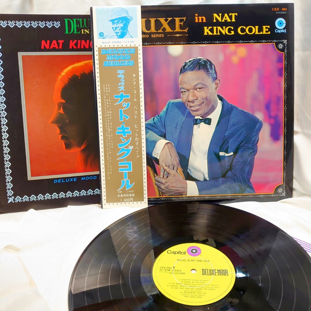 9408【LP盤】 ナットキングコール / Deluxe In Nat King Cole CKB-004 JAZZ ジャズ ポップス 12インチ レコード 帯 洋楽拍卖