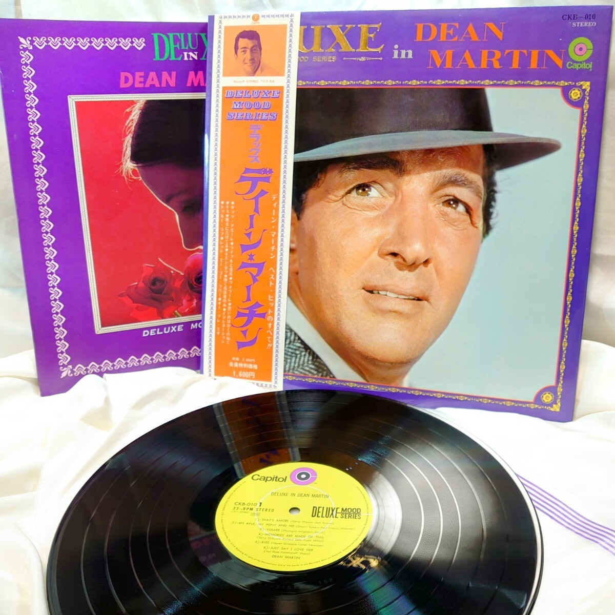 9410【LP盤】 ディーンマーティン / Deluxe In Dean Martin CKB-010 JAZZ ジャズ ヴォーカル 12インチ レコード 帯 洋楽拍卖