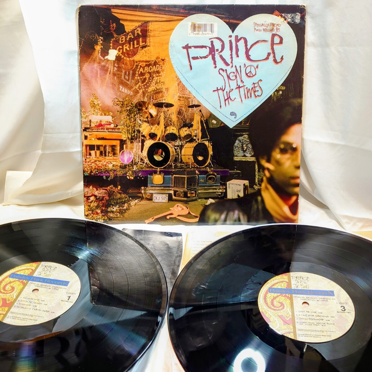 9422【US盤/LP2枚組】 プリンス Prince / Sign "O" The Times 1-25577 洋楽 ファンク R&B ロック 12インチ レコード拍卖