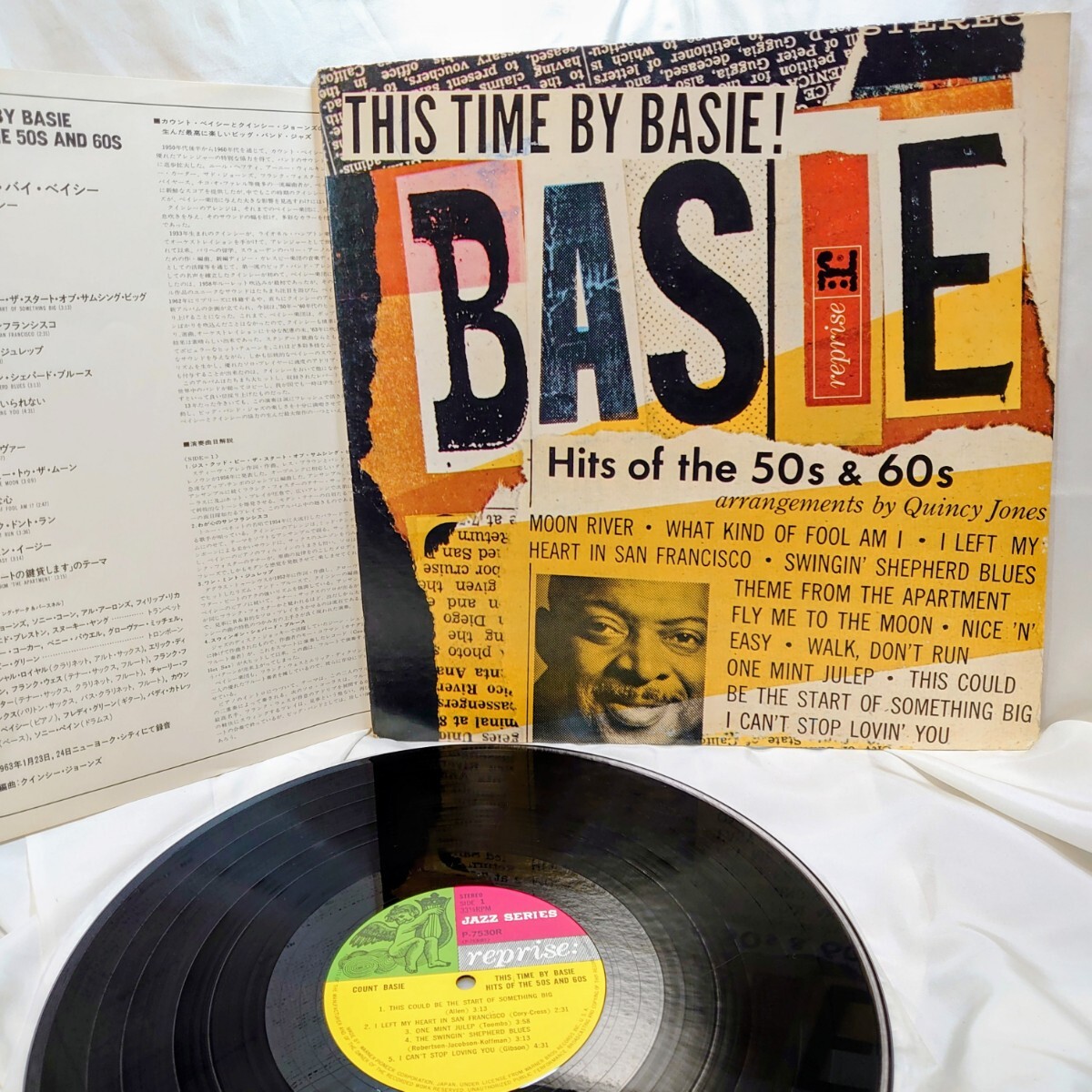 9440【LP盤】 カウントベイシー Count Basie / This Time By Bass P-7530R JAZZ ジャズ 12インチ レコード拍卖