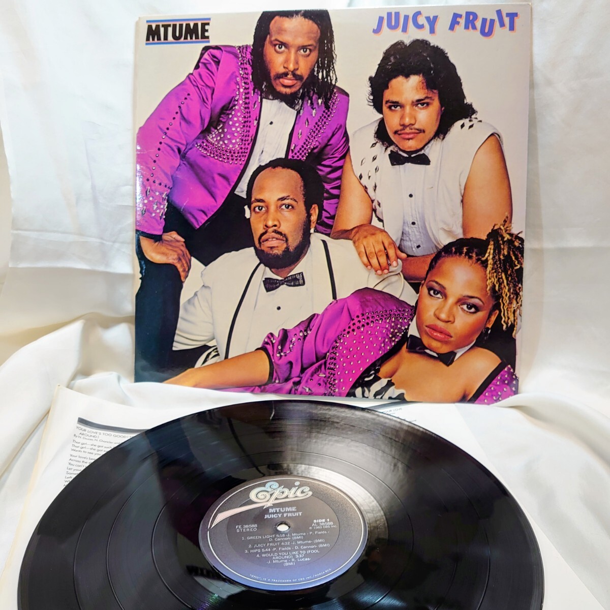 9444【US盤/LP】 エムトゥーメ Mtume / Juicy Fruit FE38588 洋楽 ファンク ディスコ 12インチ レコード拍卖
