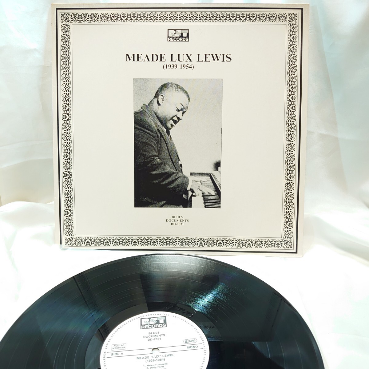 9479【オーストリア盤/LP】 ミードルクスルイス MEADE LUX LEWIS 1939-1954 BD-2031 MONO Blues ブルース 12インチ レコード拍卖