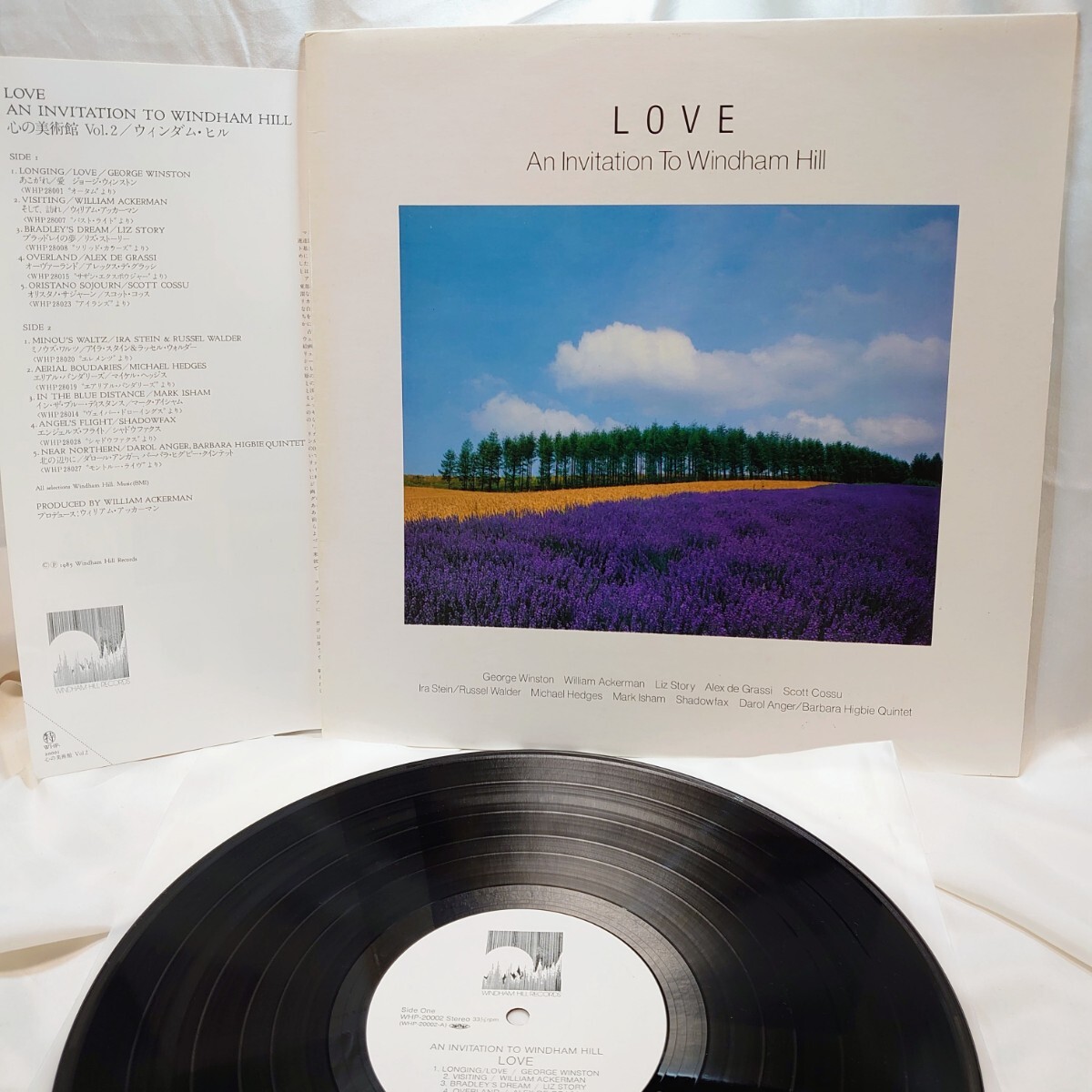 9482【LP盤】 Windham Hill ウィンダムヒル / 心の美術館 Vol.2 WHP-20002 JAZZ ジャズ アンビエント 12インチ レコード拍卖