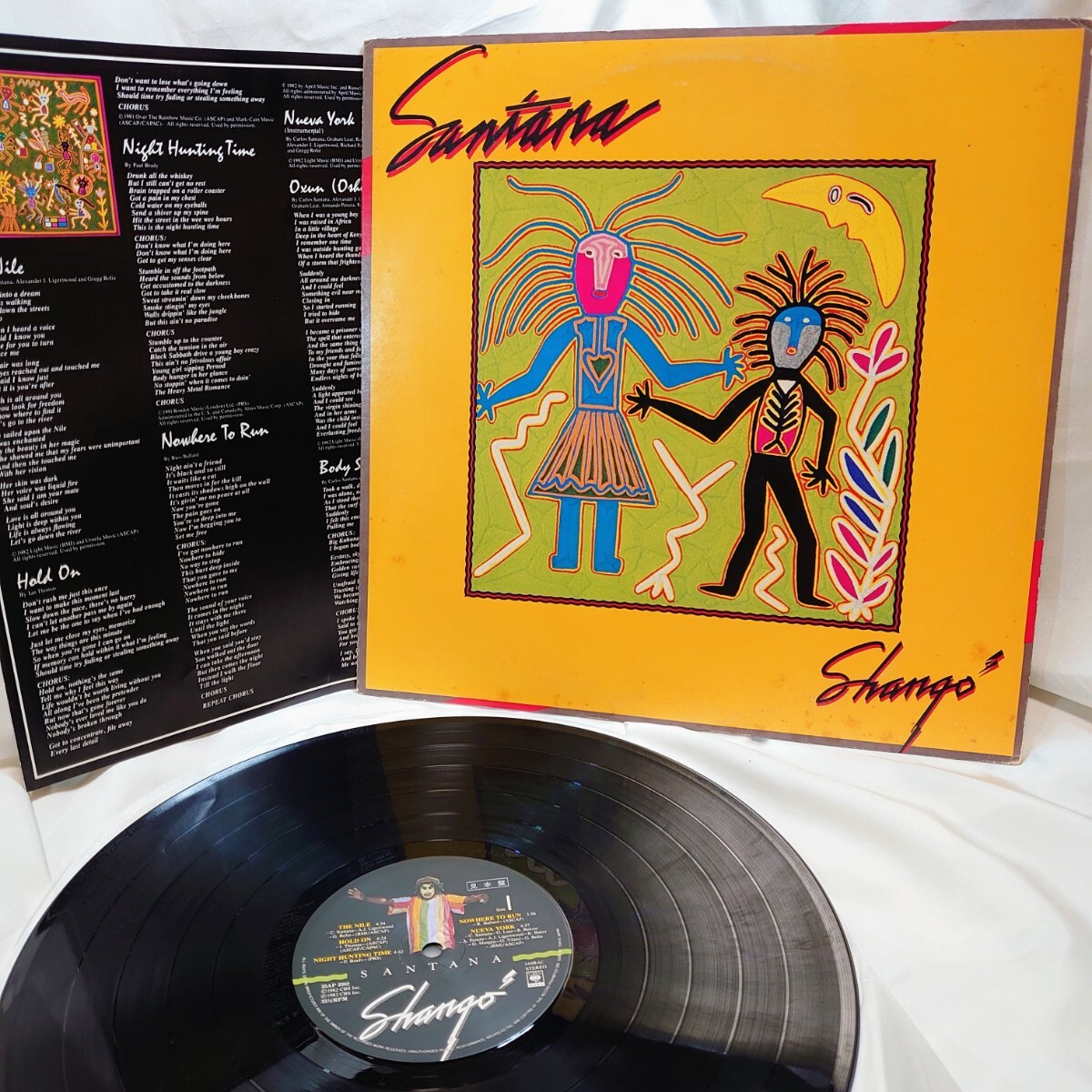 9489【見本盤/LP】 サンタナ SANTANA / Shango シャンゴ 25AP2382 洋楽 ロック 12インチ レコード拍卖