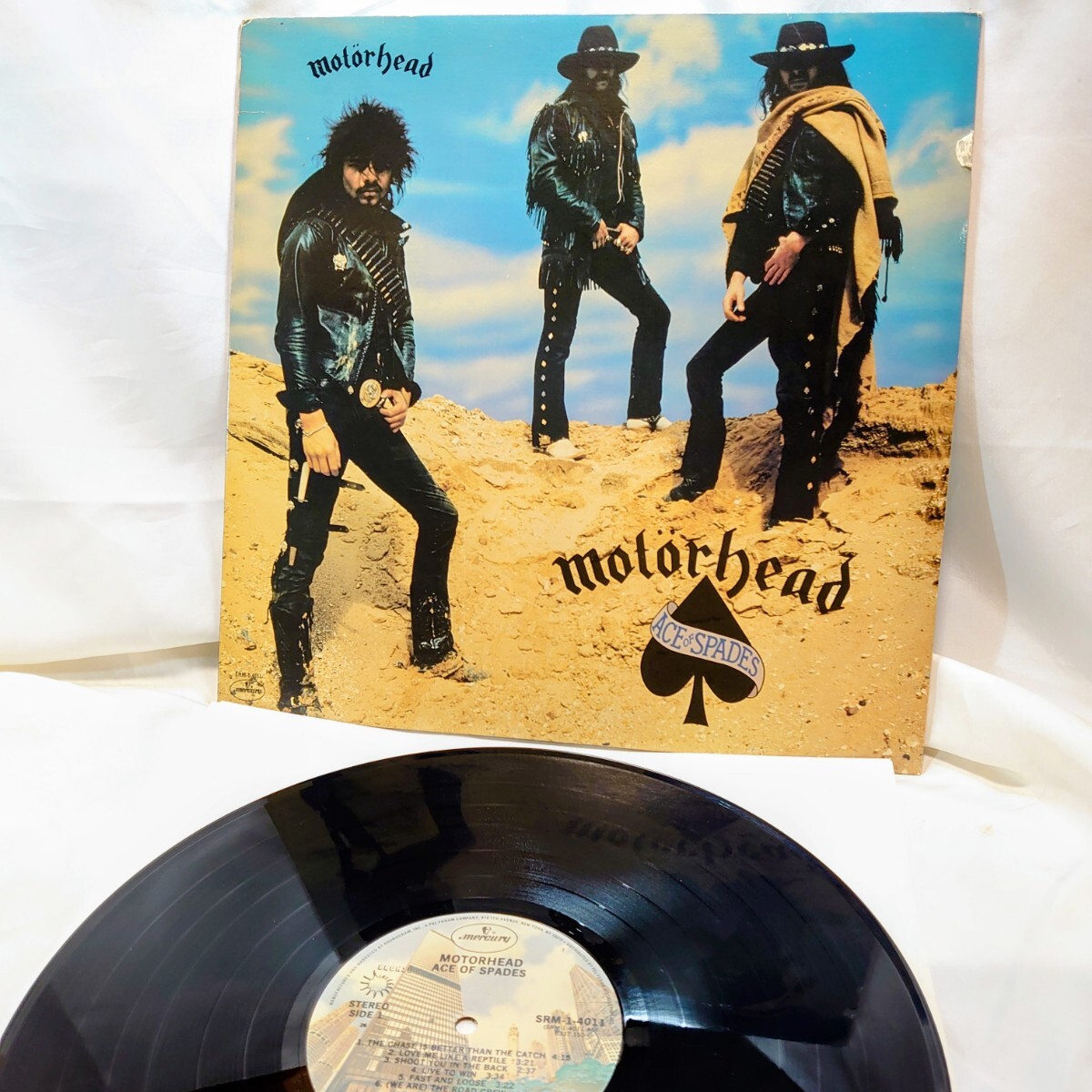 9500【US盤/LP】 モーターヘッド MOTORHEAD / Ace Of Spades SRM-1-4011 洋楽 メタル ハードロック 12インチ レコード拍卖