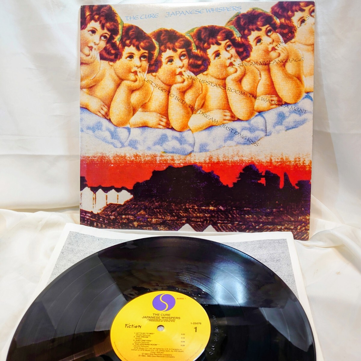 9504【US盤/LP】 The CURE キュアー / Japanese Whispers 日本人の囁き 1-25076 洋楽 ロック 12インチ レコード拍卖