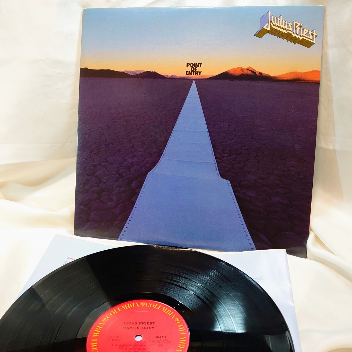 9506【US盤/LP】 ジューダスプリースト JUDAS PRIEST / Point of Entry FC37052 洋楽 メタル ハードロック 12インチ レコード拍卖