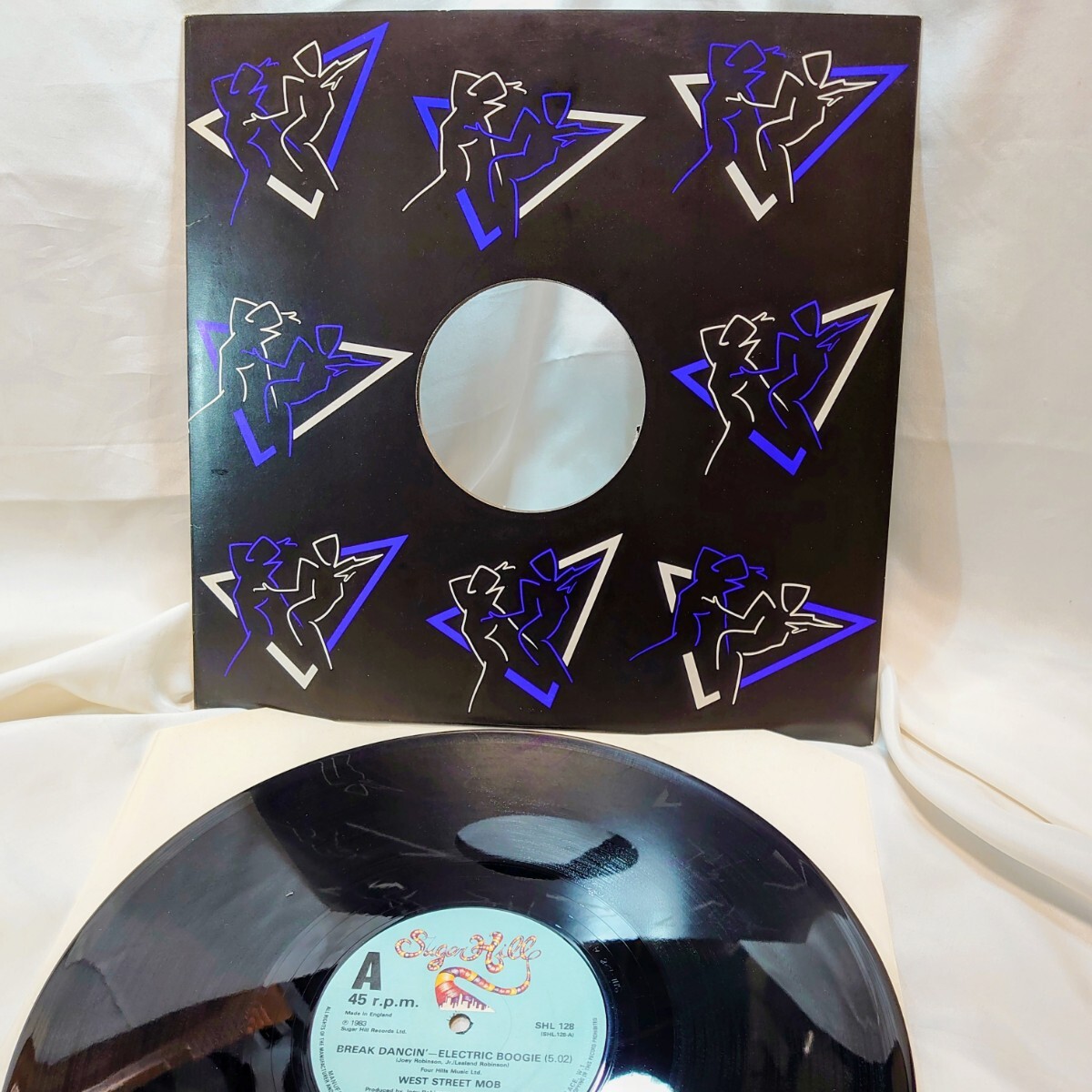 9514【UK盤/12インチ】 West Street Mob / Break Dancin Electric Boogie SHL128 洋楽 初期HIPHOP ファンク ディスコ レコード拍卖