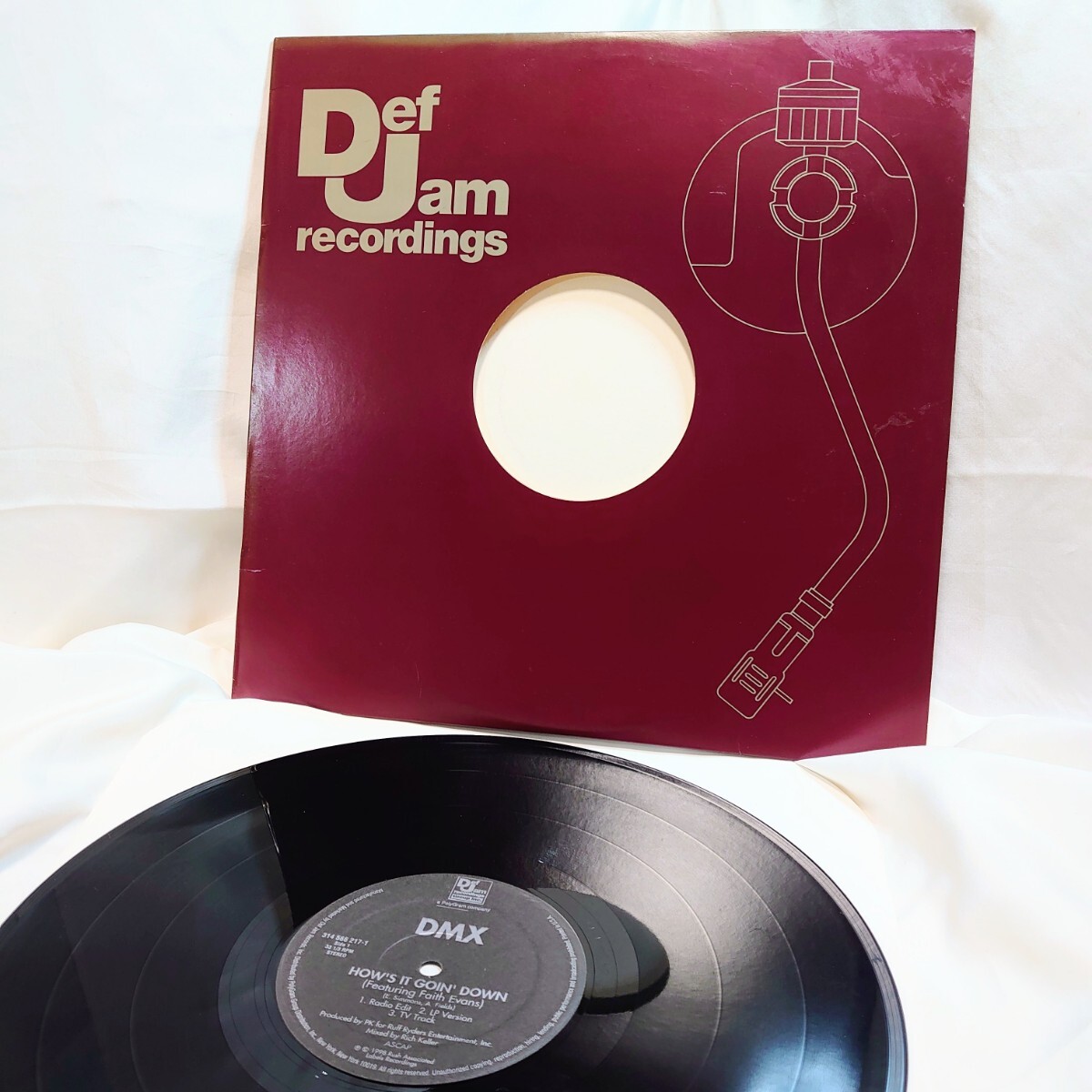 9520【US盤/LP】 DMX / How's It Goin' Down 314566217 HIPHOP ヒップホップ 12インチ レコード拍卖