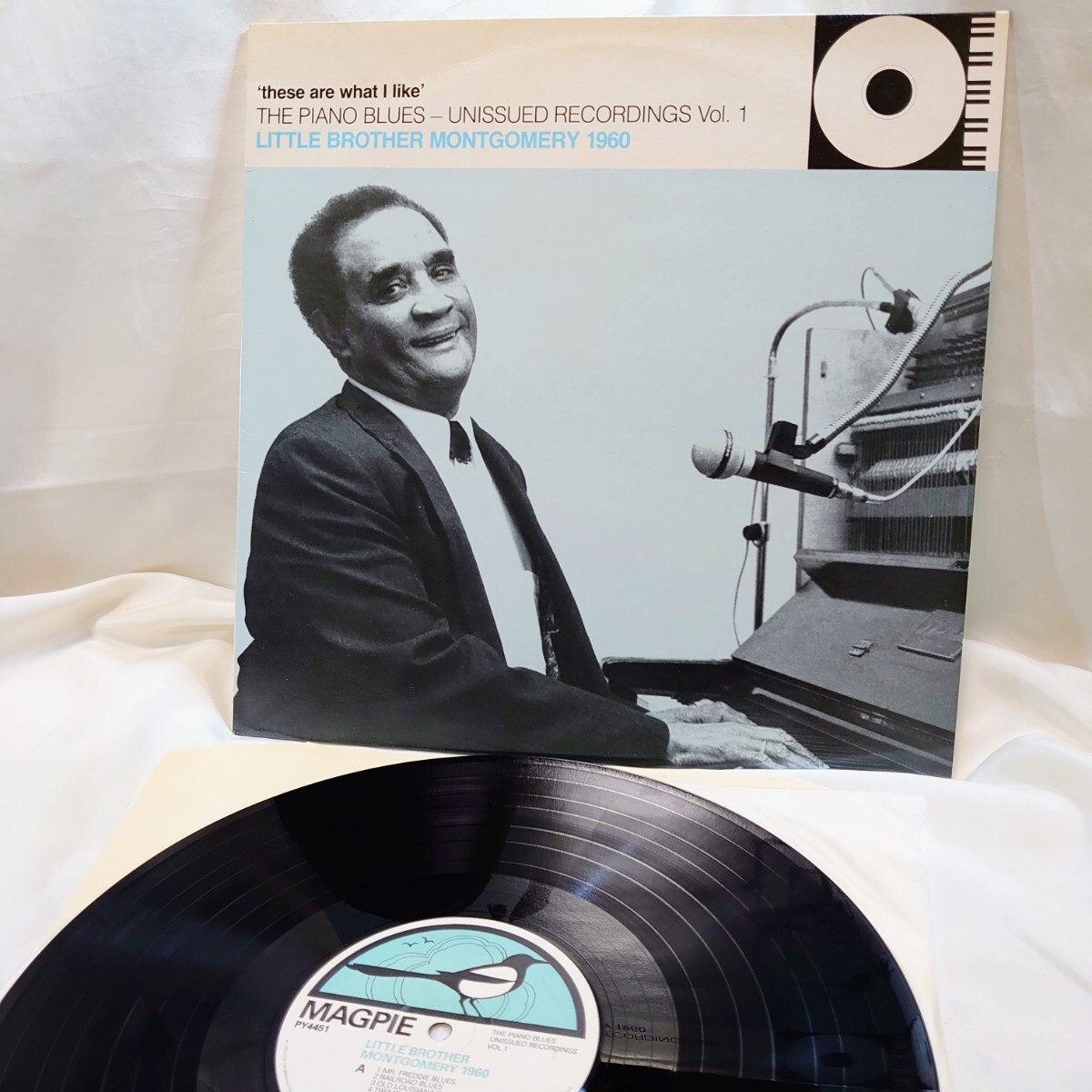 9555【UK盤/LP】 リトルブラザーモンゴメリー / These Are What I Like 1960 MAGPIE PY4451 ブルース 12インチ レコード拍卖