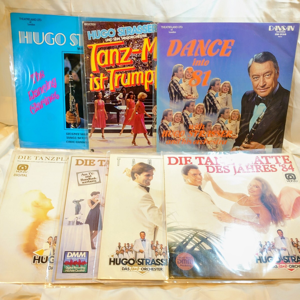 807【海外盤/LP】 Hugo Strasser ヒューゴシュトラッサー おまとめセット 12インチ アナログ レコード JAZZ ジャズ スウィング ダンス拍卖