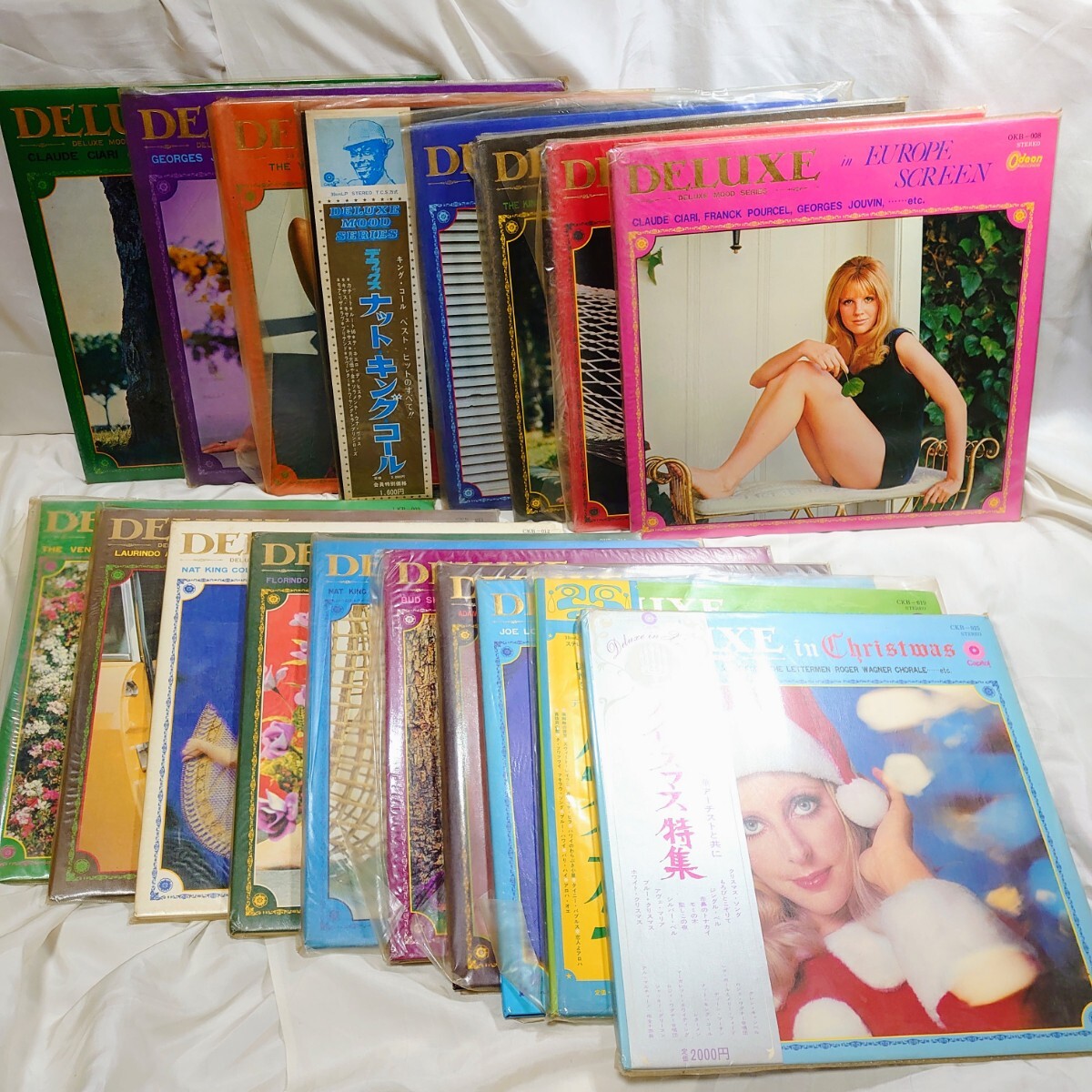 810【美女ジャケット箱】 JAZZ ムード系 DELUXE MOOD SERIES / デラックス ムード シリーズ 12インチ アナログ レコード おまとめセット 拍卖