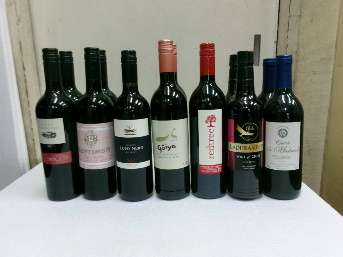 ★☆送無料★世界六カ国の赤ワイン★12本セット☆★拍卖