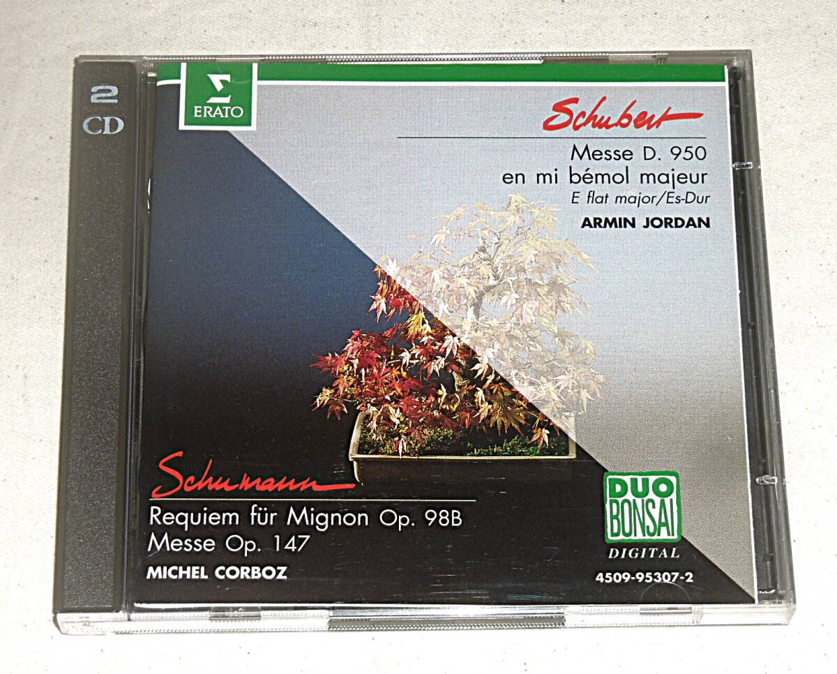【即決】輸入盤 CD 2枚組「シューベルト:ミサ曲変ホ長調 D.950;シューマン:ミニョンのためのレクイエム;ミサ曲 作品147 (そ‐13)拍卖