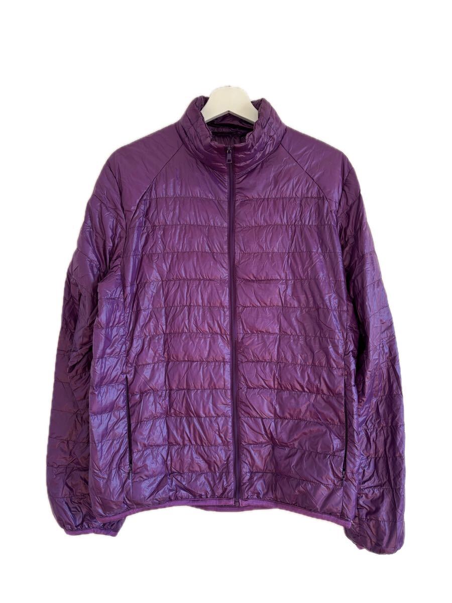 UNIQLO ユニクロ 紫軽量ダウンジャケット L拍卖