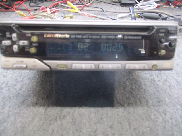 ▼通電OK カロッツェリア DEH-P500 CD ラジオ 1DIN CDデッキ CDプレーヤー オーディオ パイオニア PIONEER carrozzeria 中古品拍卖