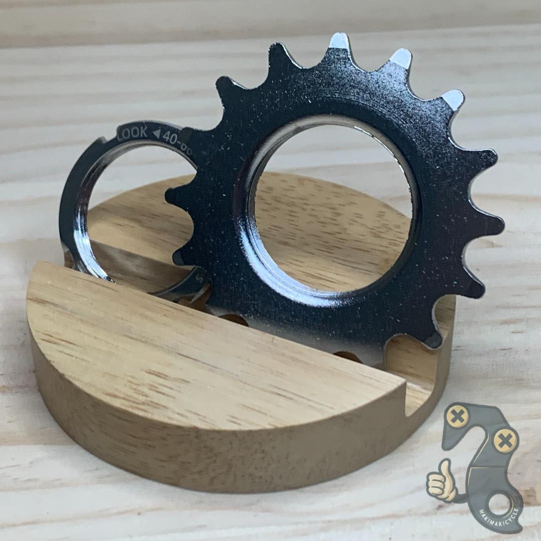 【新品】ピストバイク 固定ギア 16T ロックリングセット スチール製 厚歯拍卖