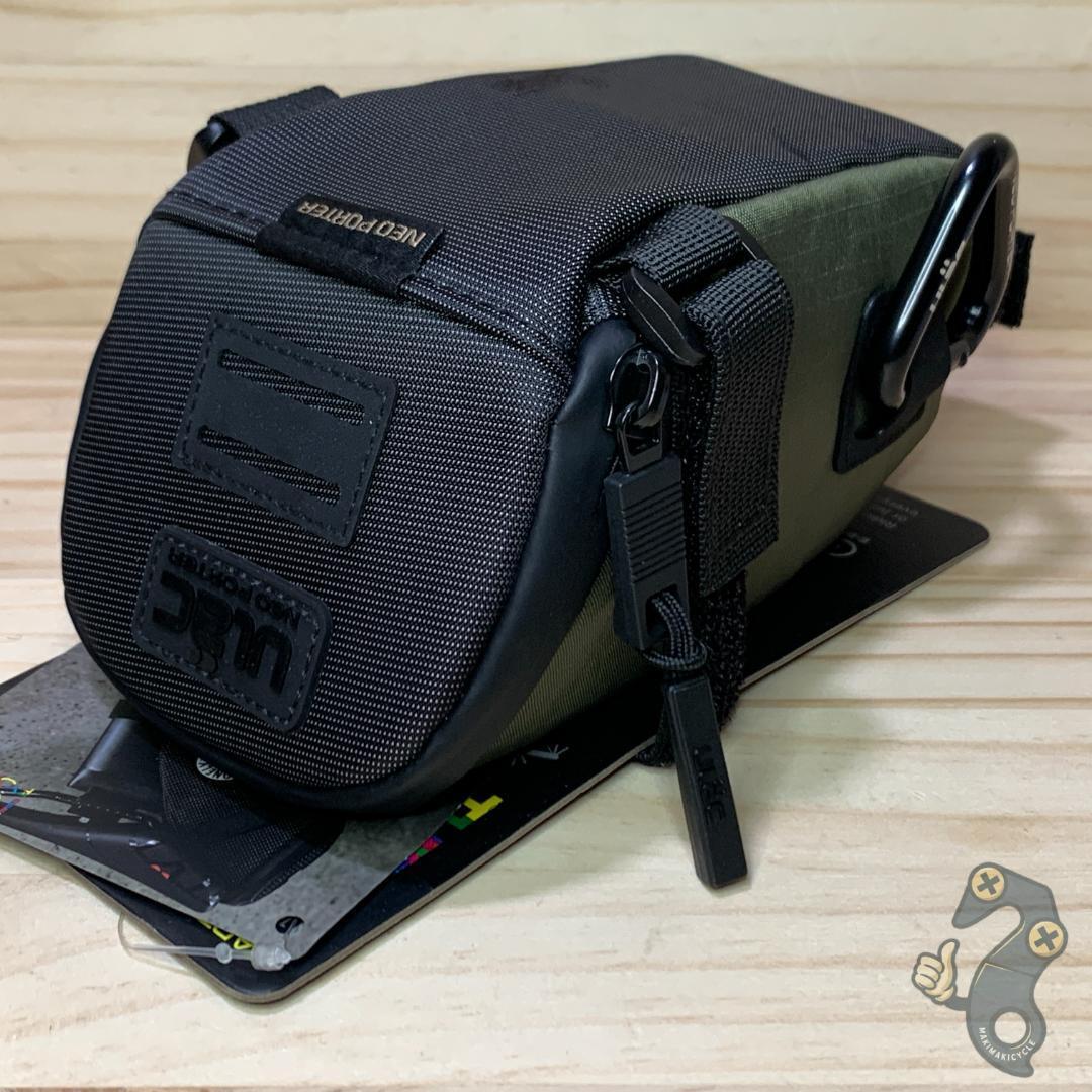 【新品】ULAC 防水 サドルバッグ PB6 1.0L カーキ Mサイズ拍卖