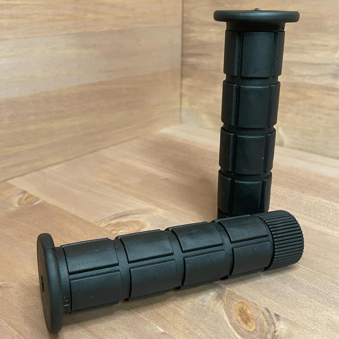 【新品】自転車 ラバー グリップ OURY風 MTB クロスバイク ブラック拍卖