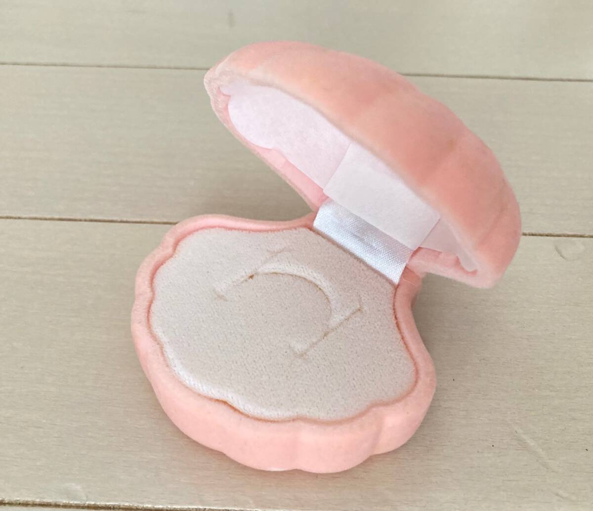 《訳あり》アクセサリーケース 貝殻型 ピンク拍卖