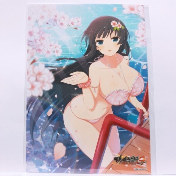 閃乱カグラ NewWave Gバースト 斑鳩 1 銀塩ブロマイド くじコレ 2L版サイズ拍卖
