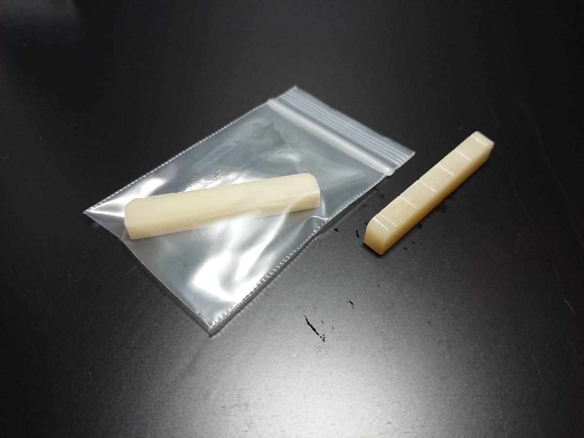 ☆★クラシックギター用 オイル漬け牛骨成形ナット 【定型郵便は送料無料】拍卖