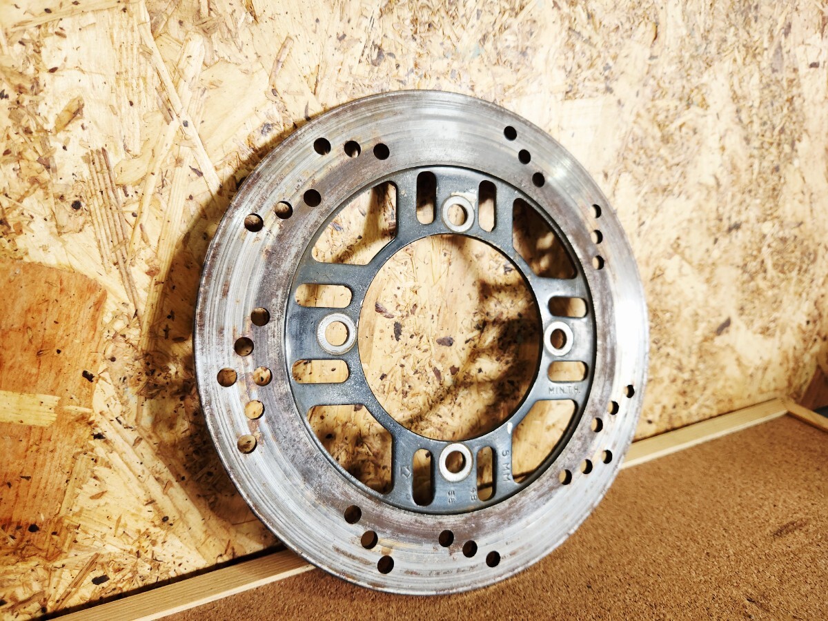 カワサキ kawasaki 純正 ゼファー400 リアブレーキディスクローター リアディスクローター ディスクローター ローター2拍卖