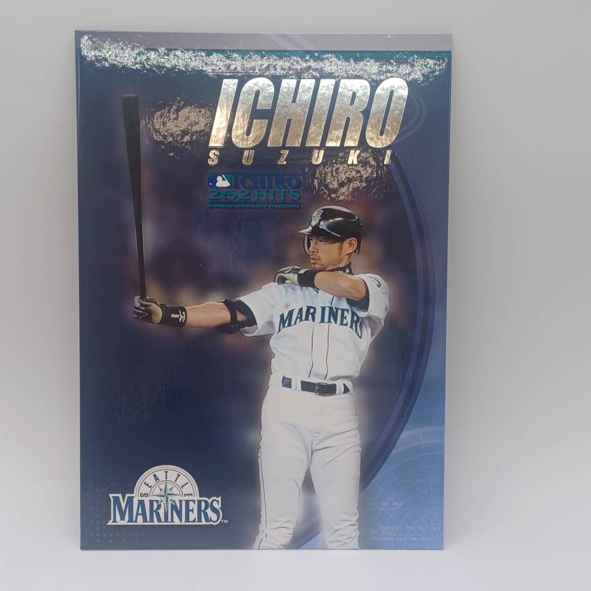 S10327□ 【未使用】ICHIRO イチロー 262HITS MLBフレーム 記念切手 80円×10枚 メジャーリーグ シアトル マリナーズ 2004年 51拍卖